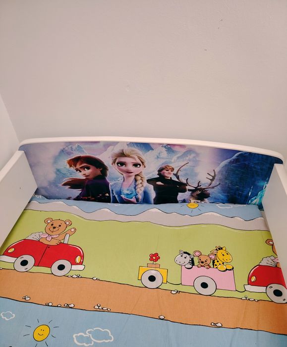 Pat fetițe Elsa nou doar asamblat