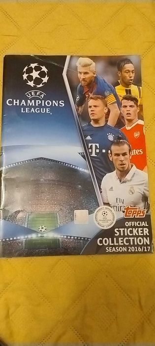 Topps Champions League Sticker Collection 2016-17 (121 stickere)