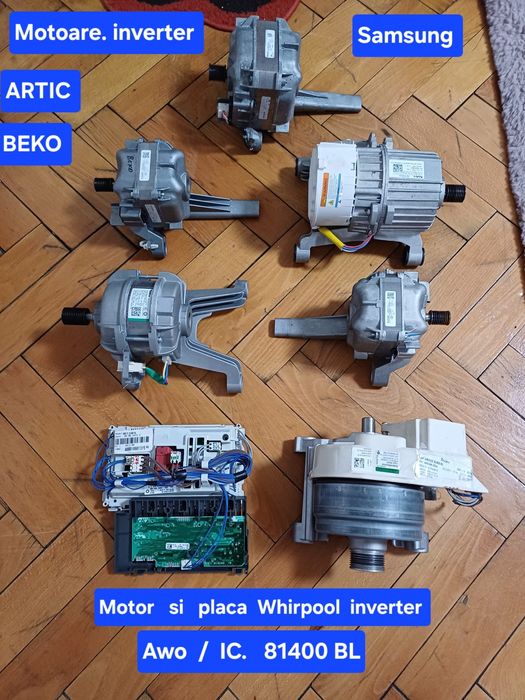 Motor inverter și placă  Whirpool