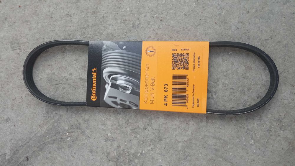 Пистов ремък Continental 4PK673 за Фиат Панда/ Пунто / Браво/ Lancia Y