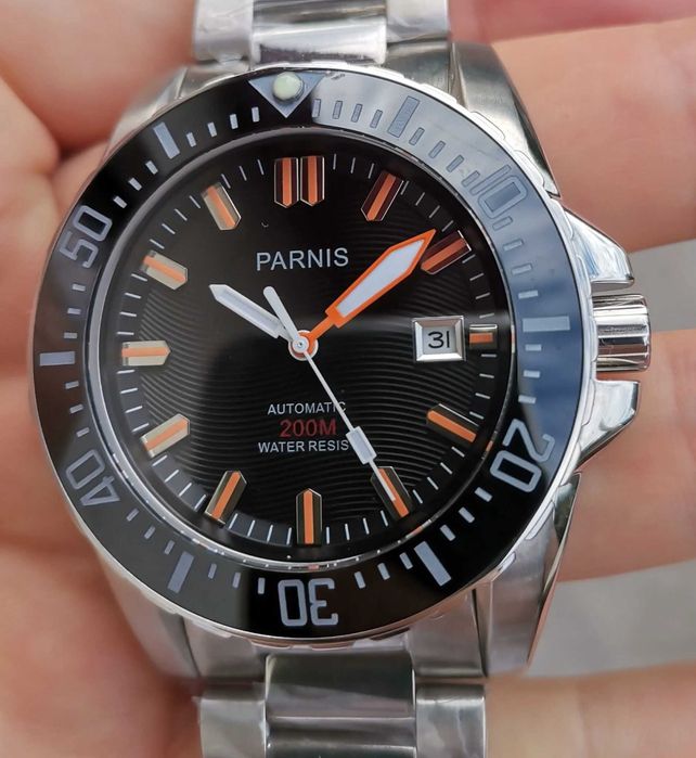 Parnis Seamaster 200 m Automatic 43 mm