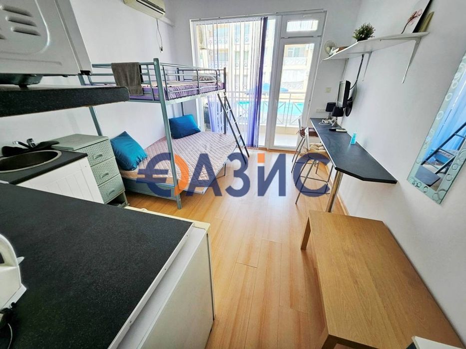 Продава се Едностаен апартамент в к.к. Слънчев бряг - 28 кв.м за 1340 €/кв.м - Снимка #5