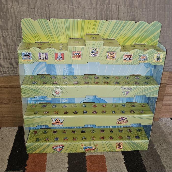 Figurine SuperZings Seria 3. Colecția completă + vitrina oficială cadou