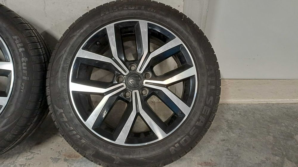 Оригинални 17-ски Nivelles с летни гуми за VW Passat B8