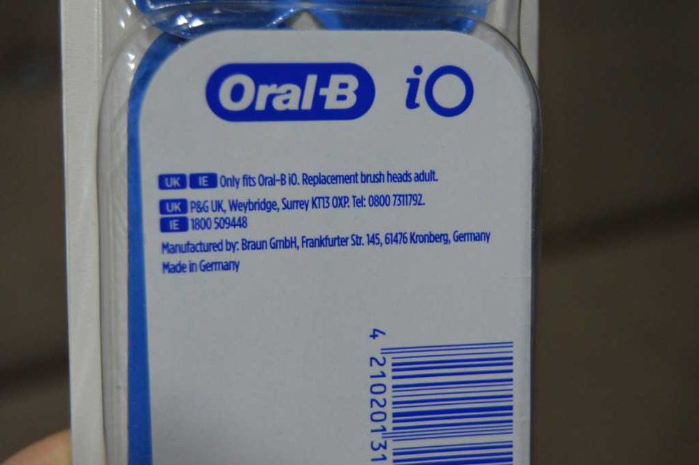 Capete de rezervă periuțele dinți electrice Oral-B iO