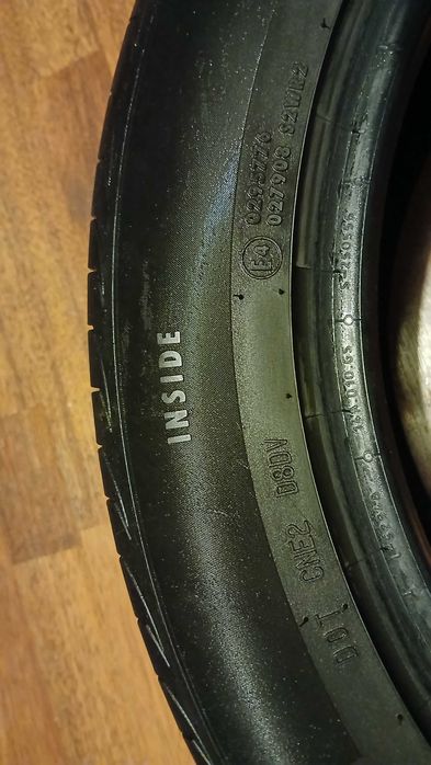 4 anvelope Continental  vara 215/55/18 DOT1019