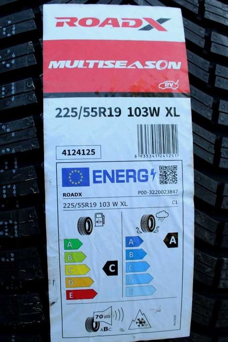 Anvelope noi 225/55R19 103W, XL, EV, RoadX, All Season, DOT 2026