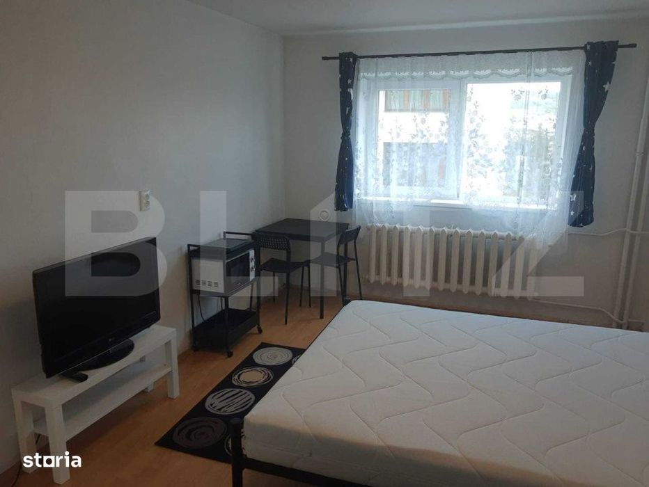 Garsoniera, 20 mp, pet friendly, zona strazii Migdalului