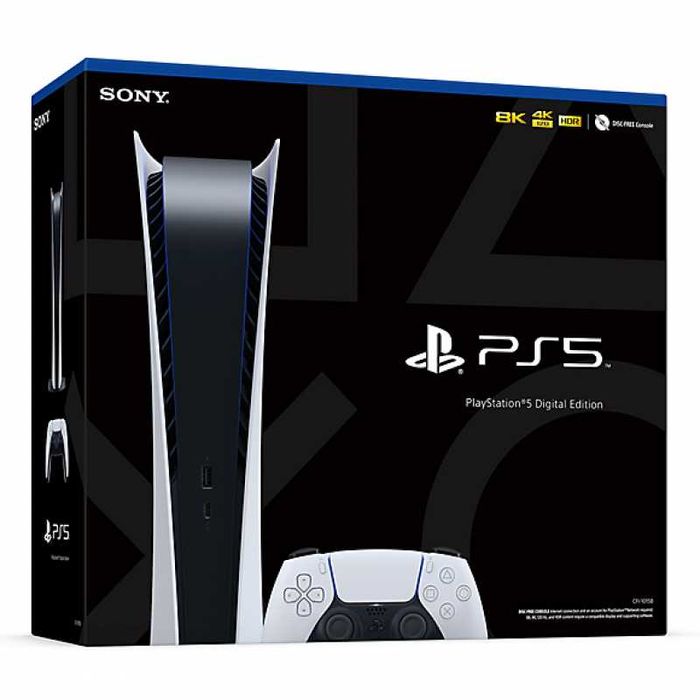 Sony PlayStation 5 Digital Edition 1 ТБ + игры подарок к Новому году