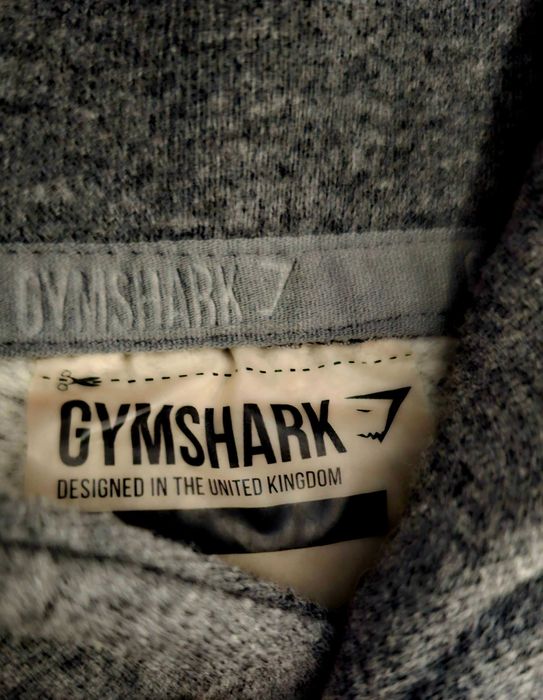 Gymshark Cropped Hoodie Grey / Hanorac Scurt Gym mărimea S