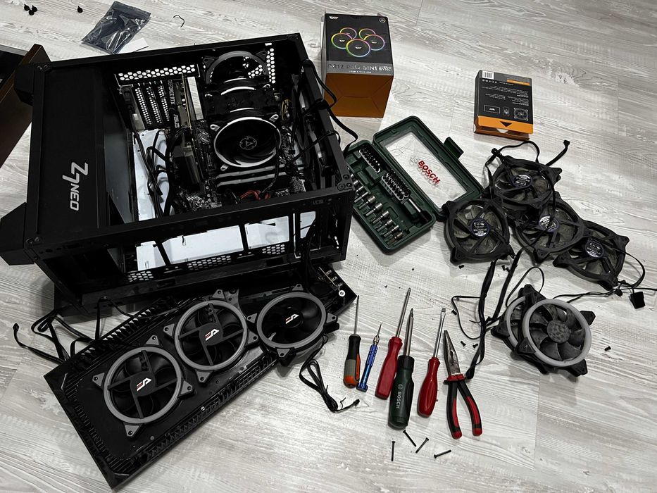 PC Ryzen 9 5900x +4.5 TB +32GB RAM +NVIDIA 8GB +Sursa 750W +ARGB