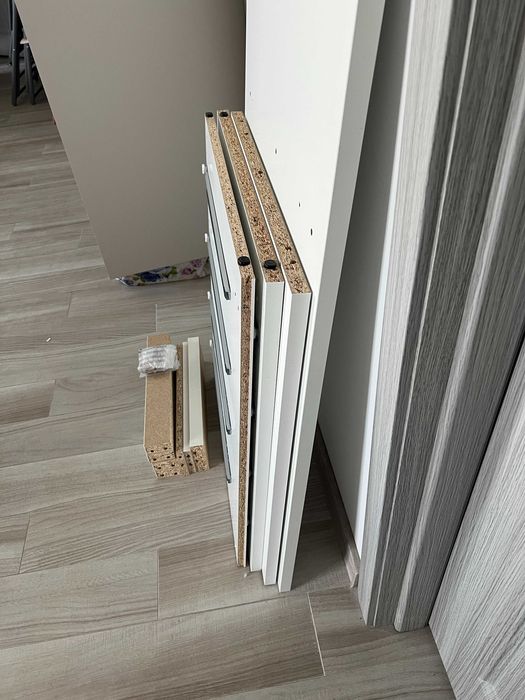 Birou JYSK LIMFJORDEN alb, 120x60 cm, 4 sertare