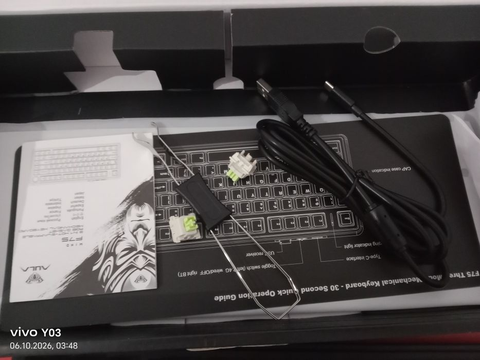 Aula f75 pro с гарантией 1 недели