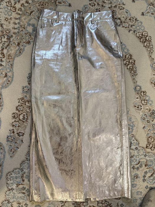 Юбка миди манго