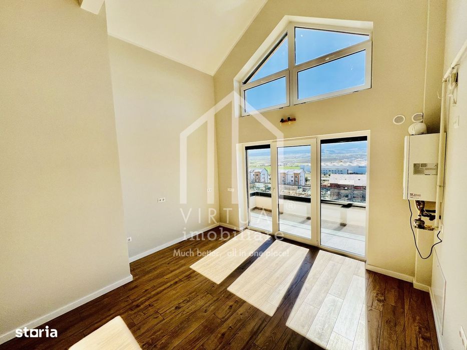 Penthouse 3 camere, 88.50 mp, la ALB cu balcon 7.37 mp|zona Cristian