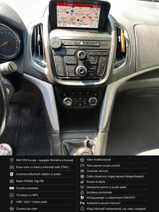 Opel Zafira 7 locuri