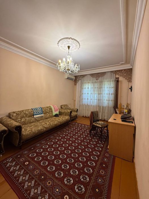 4х комнатная квартира на первом этаже возле рынка Чарсу 82,5 м²