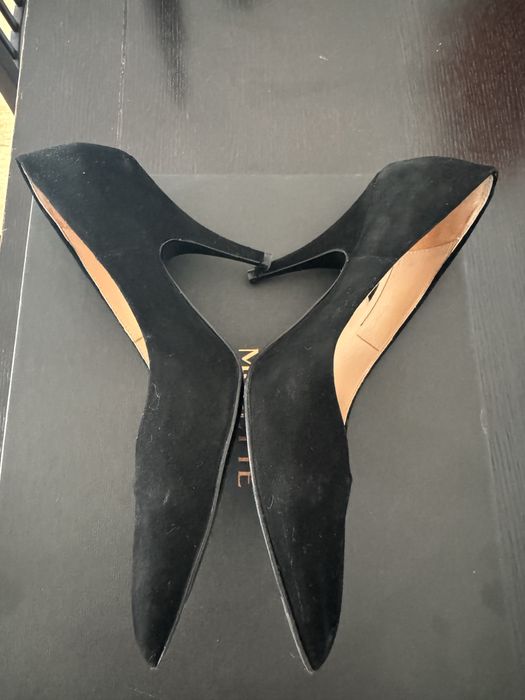 Pantofi eleganti Musette, piele intoarsa marime 38