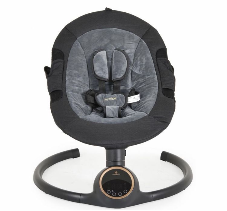 Електрическа люлка Cangaroo - Prestige, тъмносива