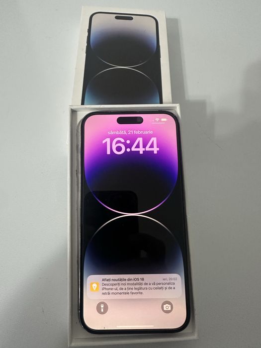 iPhone 14 pro max/100% baterie