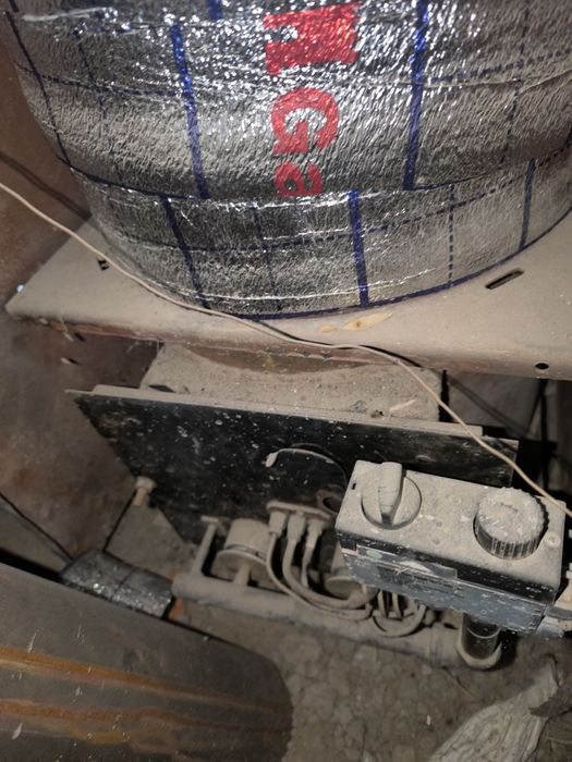 Газовый котел с горелкой