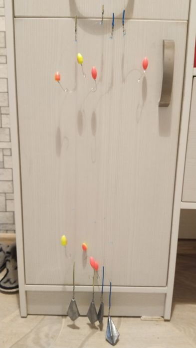 Готовый поводок на кефаль