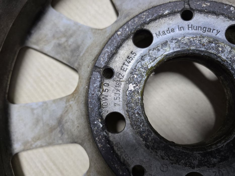 Jante Mercedes pe 16