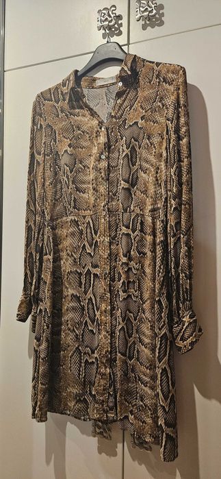 Рокля Mango тигрова