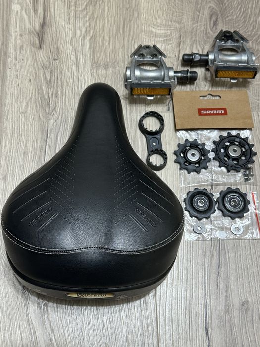 Piese bicicletă,șa pe pernă de aer