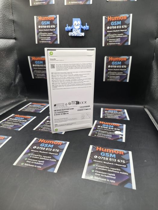 iPhone 16e / Black / 128GB / Nou Sigilat / Garanție /  Rate