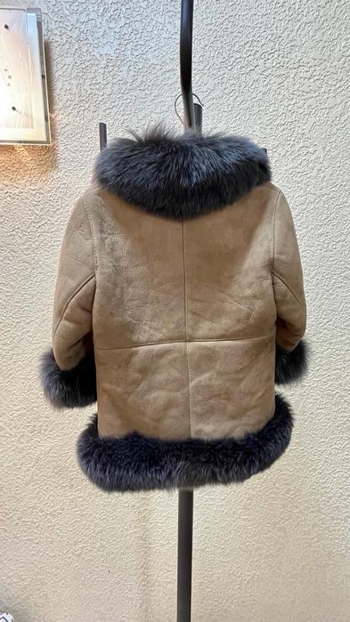 Детская дублёнка для девочек