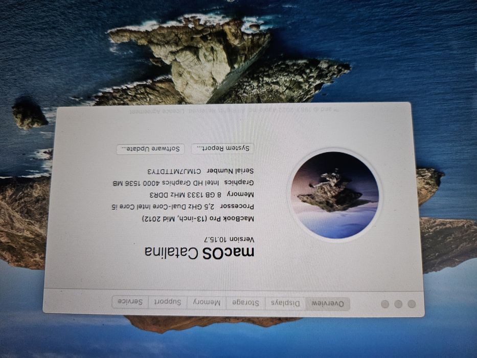 Vand MacBook Pro i5 8 Gb SSD 512 GB