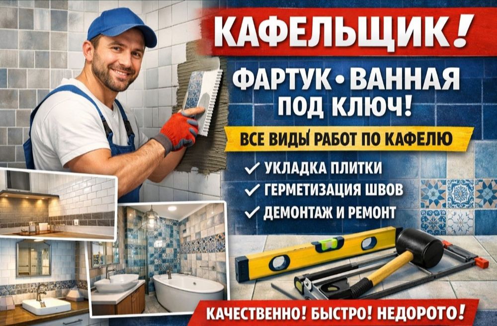 КАФЕЛЬЩИК, Шымкент қаласы.