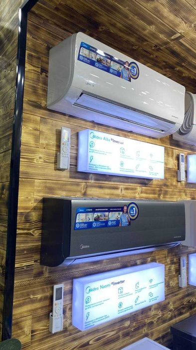 Show- rum MIDEA Konditsioner NAOMI– 9,000 Btu / Invertor / Доставка
