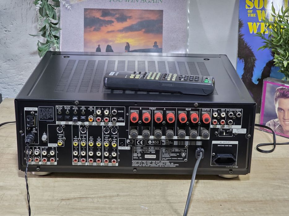 Receiver SONY STR-DB830 QS, multi canal 5.1 surround, 2.0 stereo, hifi