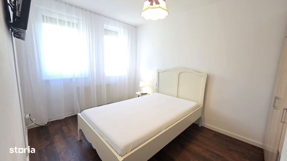 Apartament 3 camere, 75 mp, 2 bai, AC, utilat complet, zona Orasul Vec
