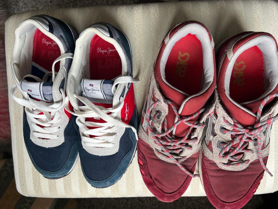 Ocazie!Lot 2 perechi:Pepe Jeans 39 si Asics 39.5