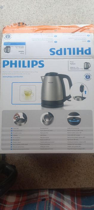 Чайник Philips в рабочем состоянии