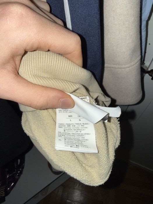 Hanorac off white, marimea L, fit M