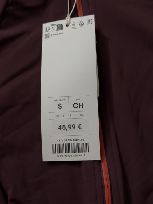 Oysho горнище размер XS, S, L