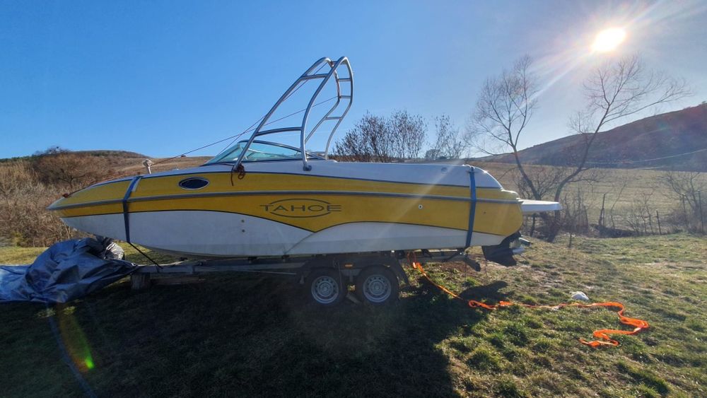 Vand barca Tahoe 234, motor diesel + trailer
