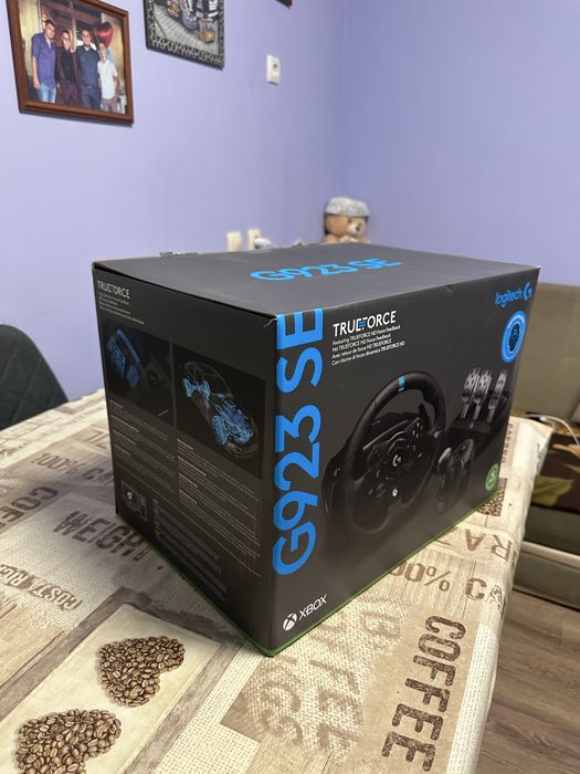 Logitech G923 SE + Шифтър | Гаранция 2 години