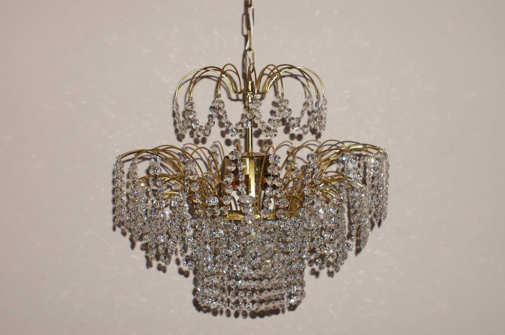 Люстра из чешского хрусталя Preciosa