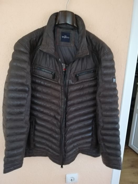 Geaca piele bărbati Engbers xl