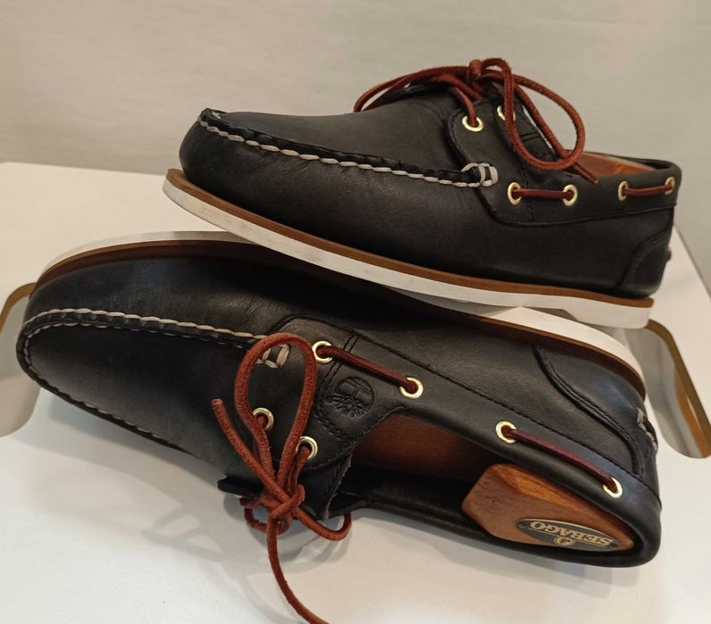 Pantofi casual boat 40.5 41 premium Timberland piele naturala moale