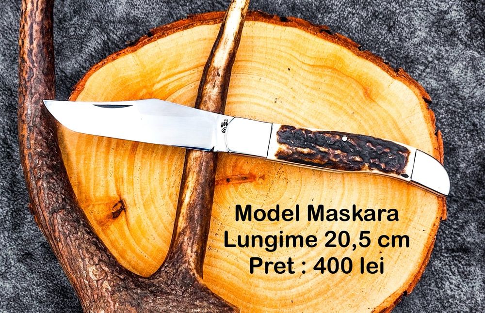 Briceag traditional , manere coarne de cerb