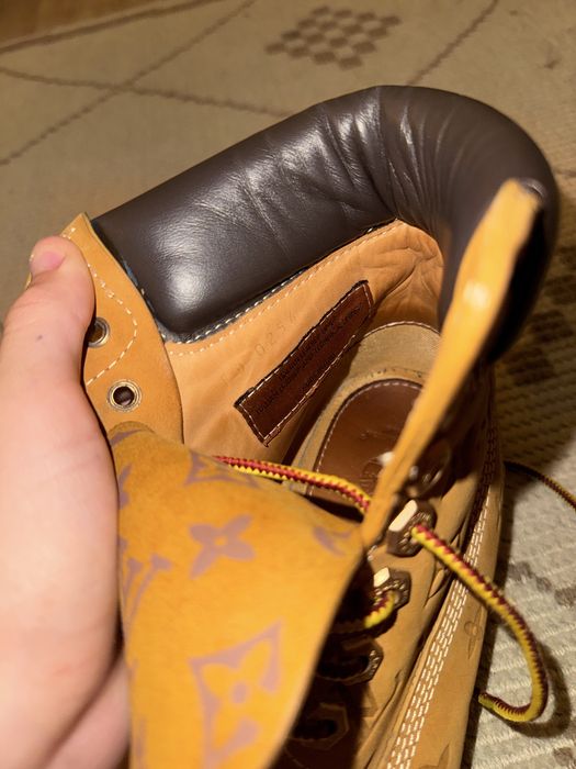 Ghete Timberland  x Louis Vuitton
