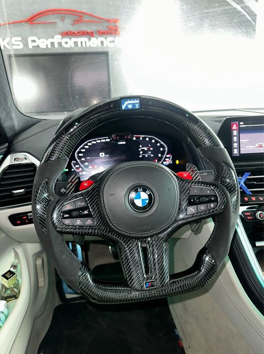 Volan BMW Carbon - Seria G - Incalzire - Traffic Jam - Vibratii