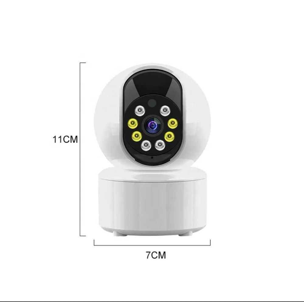 Камера Baby cam V380, 3 MP Wi-Fi для дома (следить за ребенком итд): 280  000 сум - Видеокамеры Ташкент на Olx