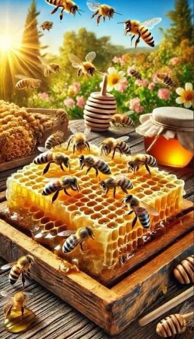 Miere naturala din stupina proprie